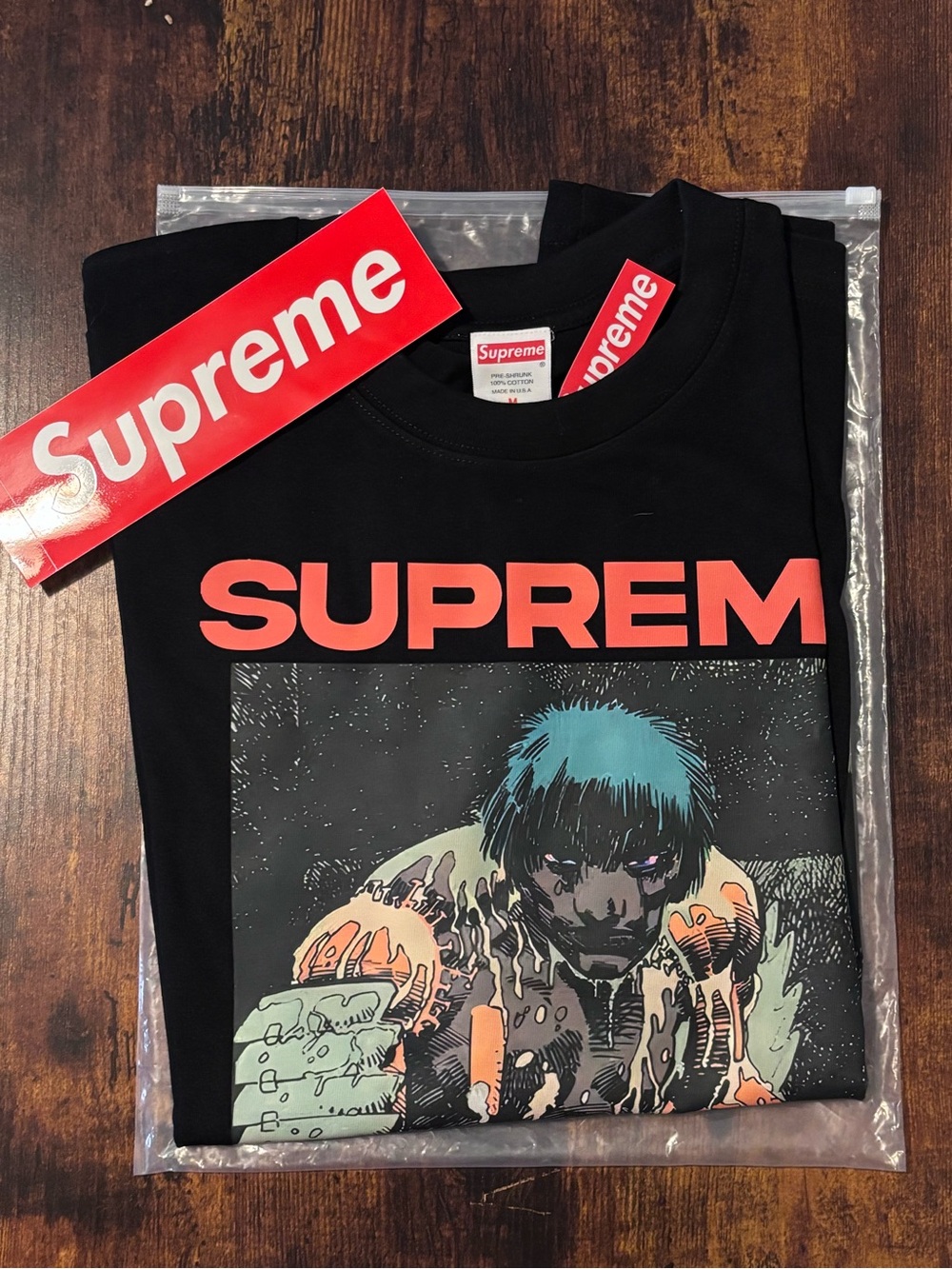 Supreme Ronin Tee Black SS23 New Size M